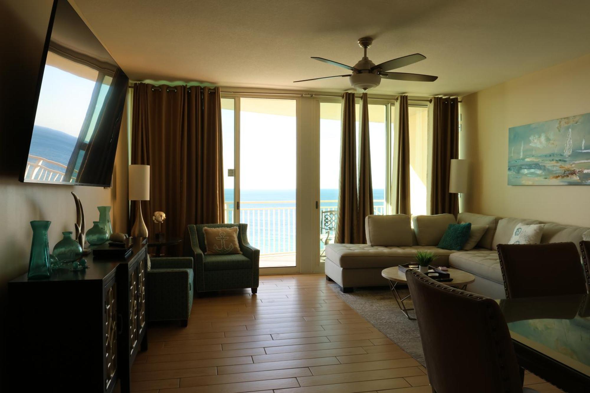 Aqua 1504 Beachfront Condo With Free Beach Chairs Panama City Beach Dış mekan fotoğraf