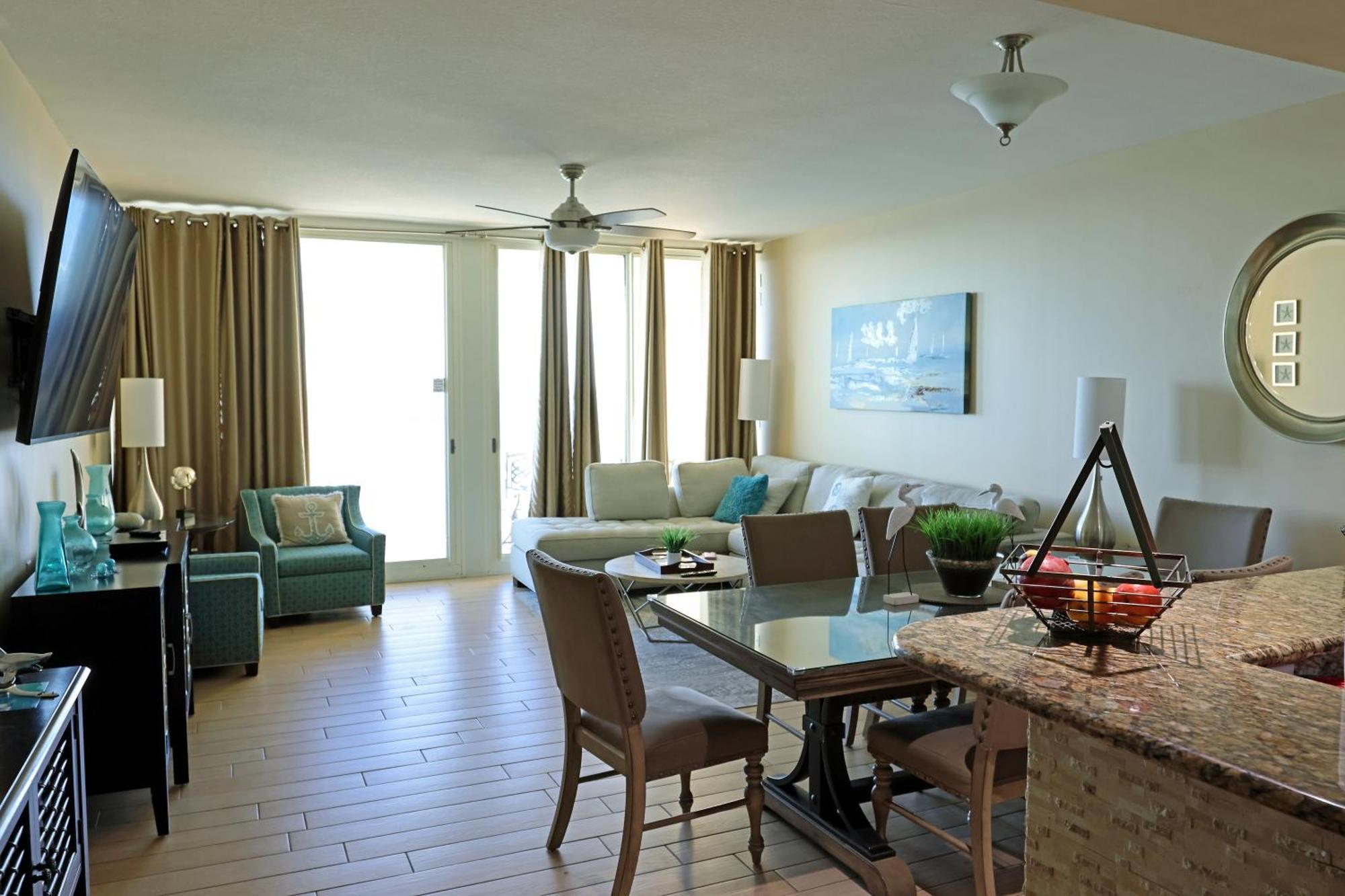 Aqua 1504 Beachfront Condo With Free Beach Chairs Panama City Beach Dış mekan fotoğraf